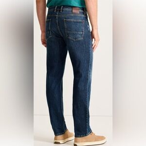Men's Tommy Bahama Island Sands Jeans Dark Coastal Wash 35x30 straight Leg